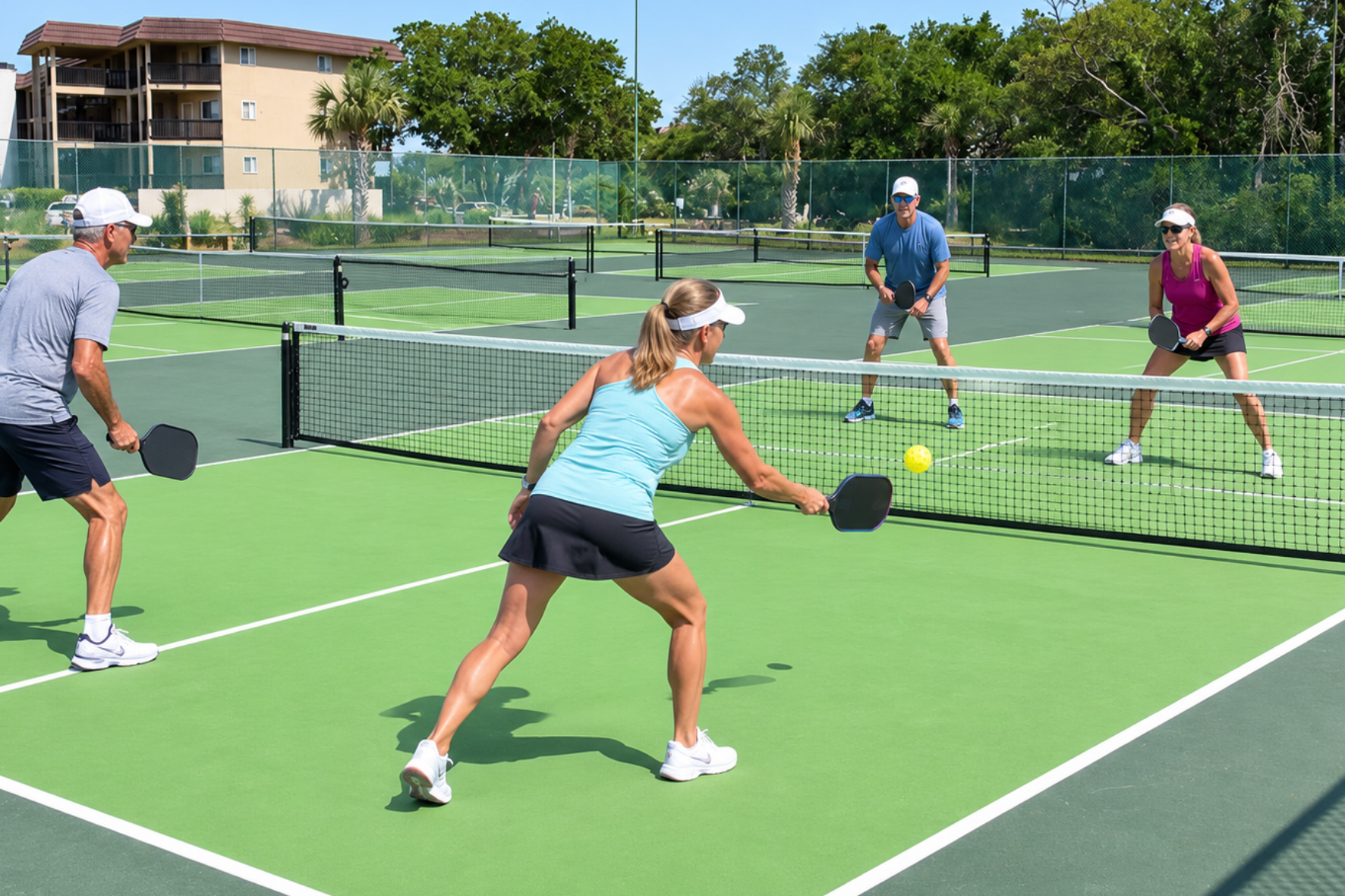 Pickleball at Hilton Head Beach and Tennis Resort