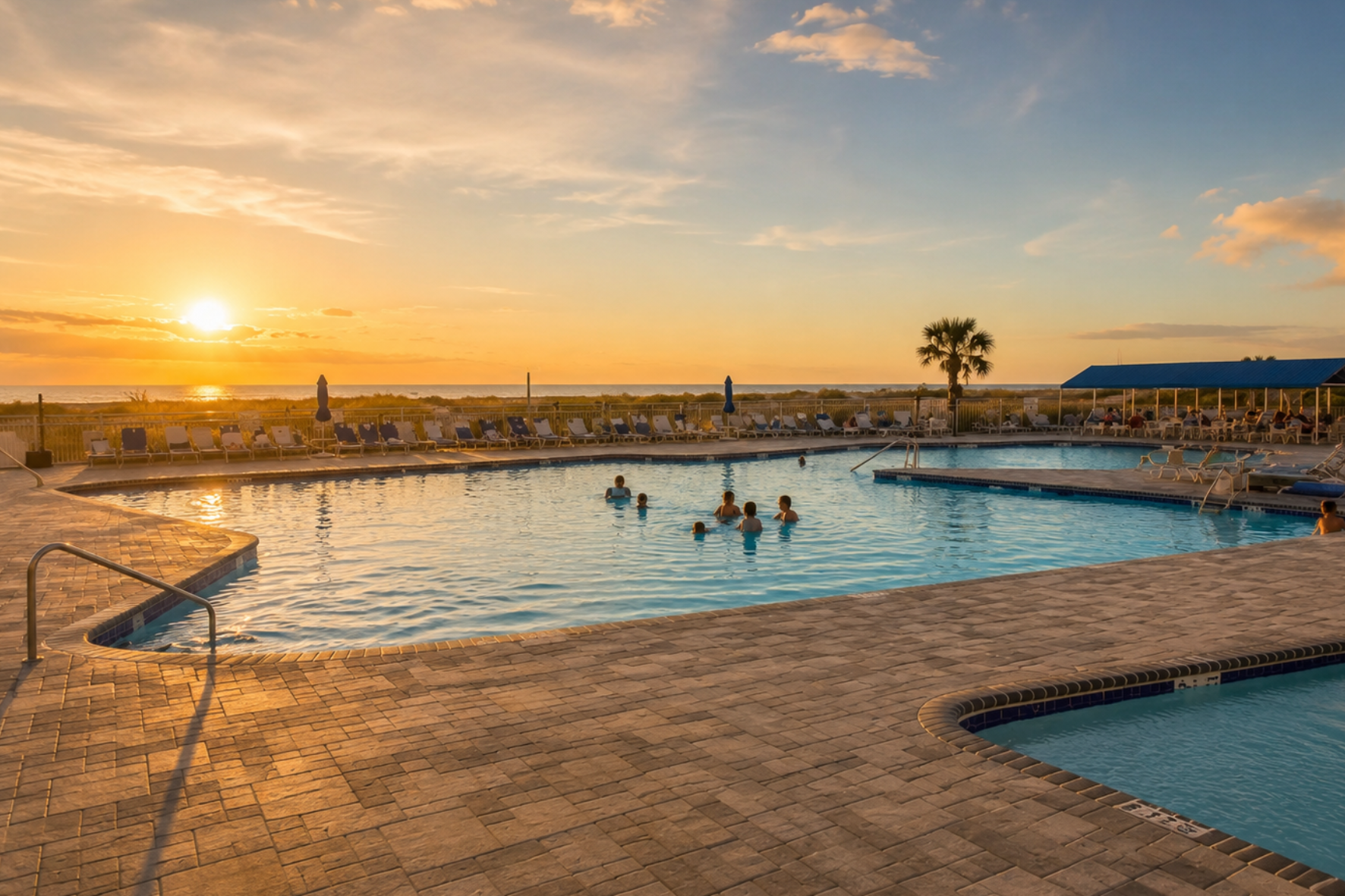 Hilton Head Beach and Tennis Resort Oceanfront Pool